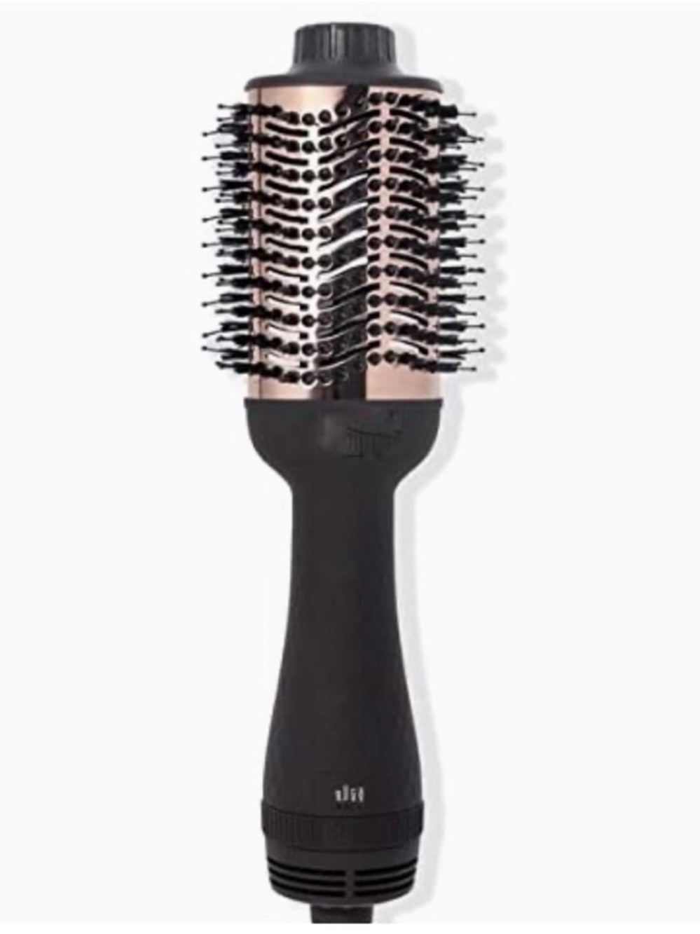 *SOLD* NWOT GEM Hot Air Round Styling Brush - Black and Rose Gold in box